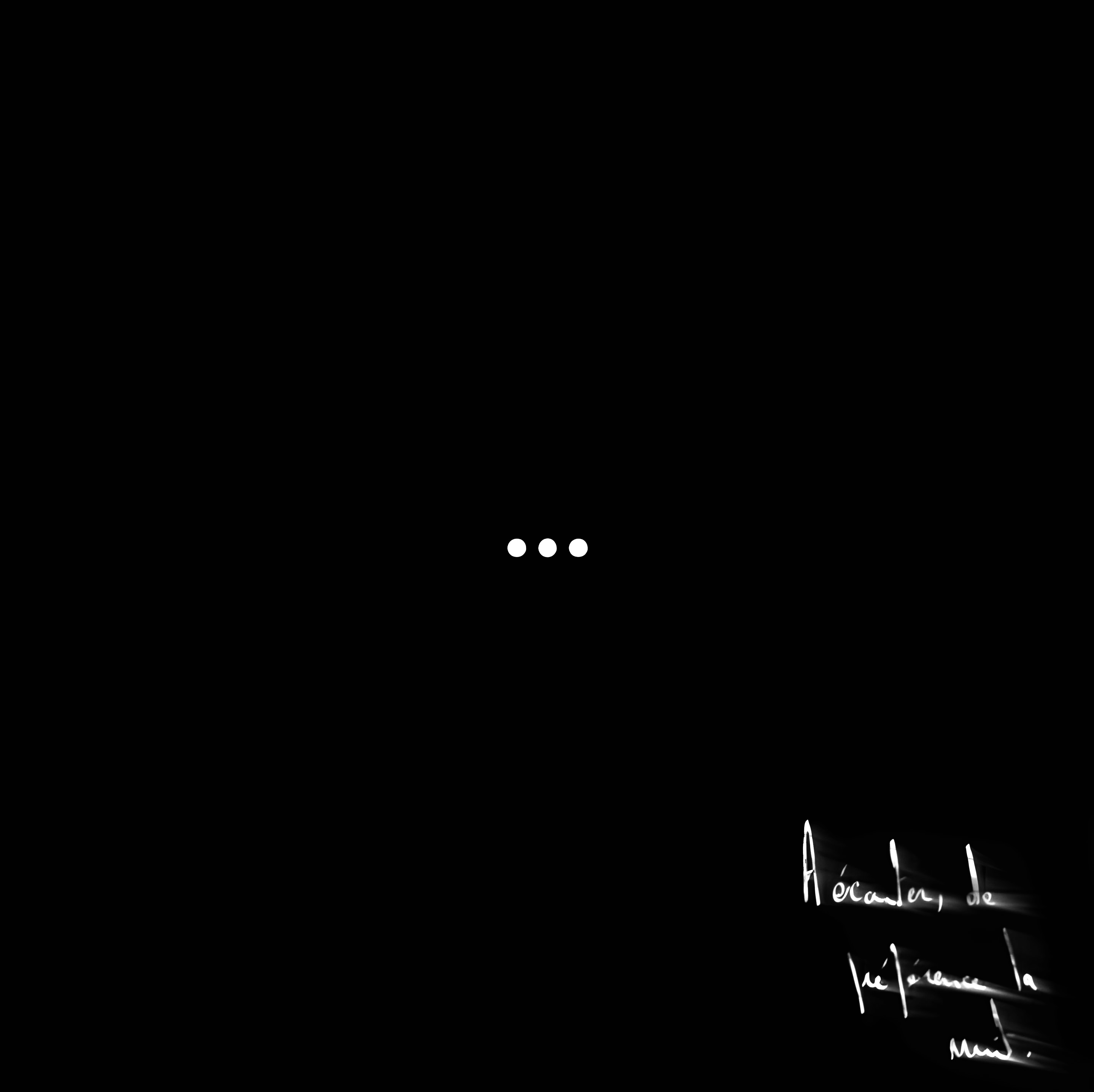 Cover — À écouter de préférence la nuit...